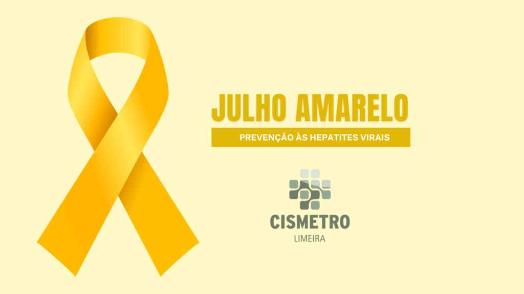 Julho Amarelo: Mês de luta contra as hepatites virais